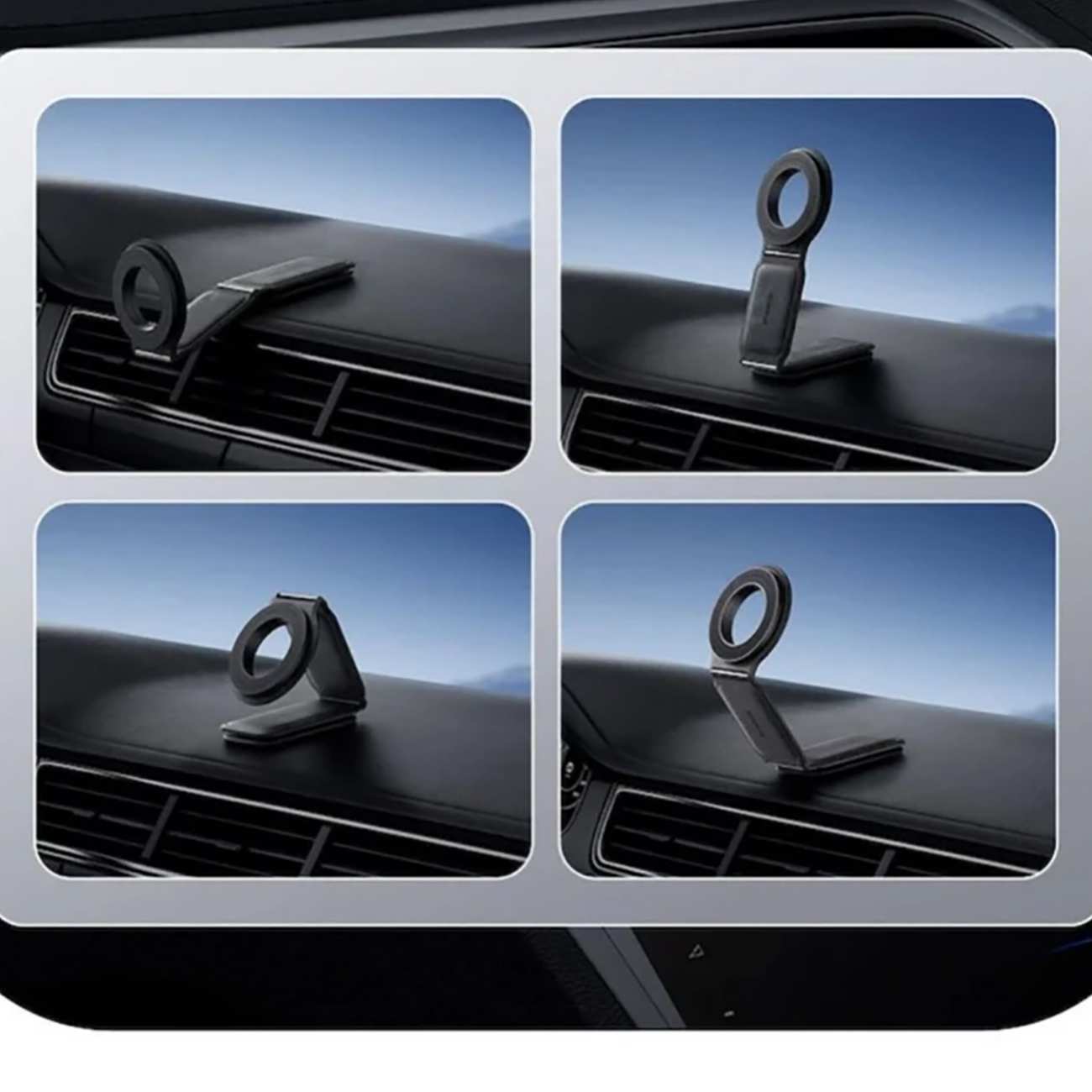 هولدر موبایل مگنتی داخل خودرو چند منظوره تاشو بیسوس C02 Prime