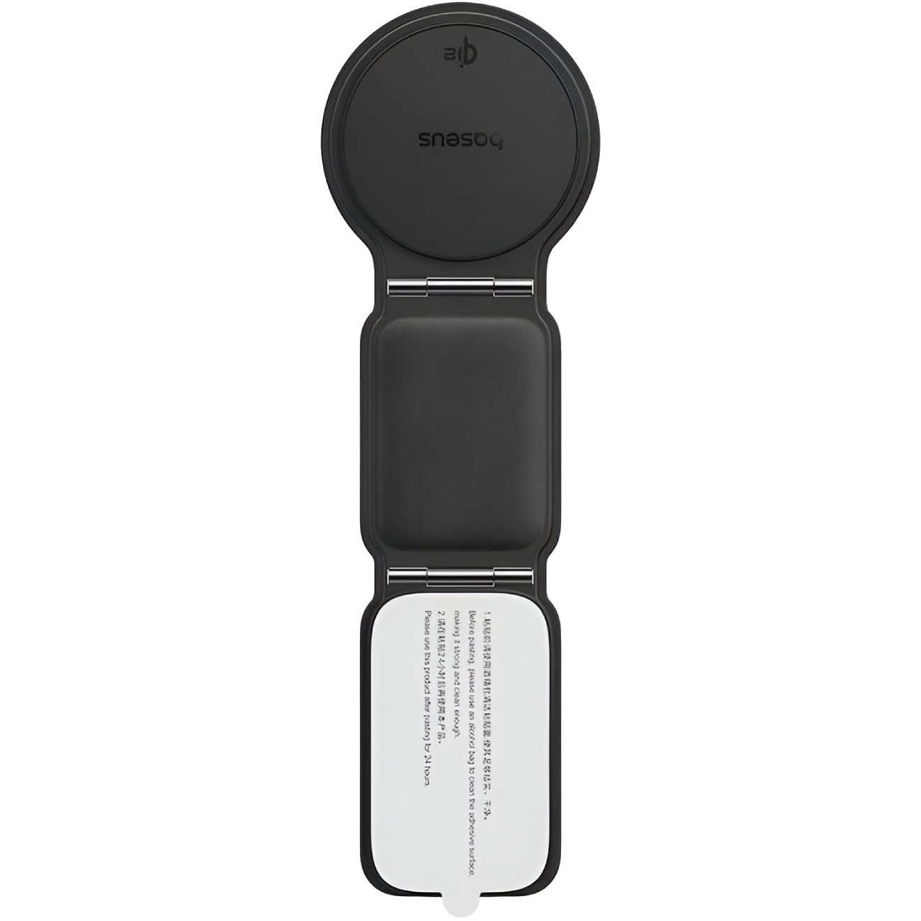 هولدر و شارژر بی سیم مگنتی تاشو داخل خودرو 15 وات بیسوس C40169003111-00