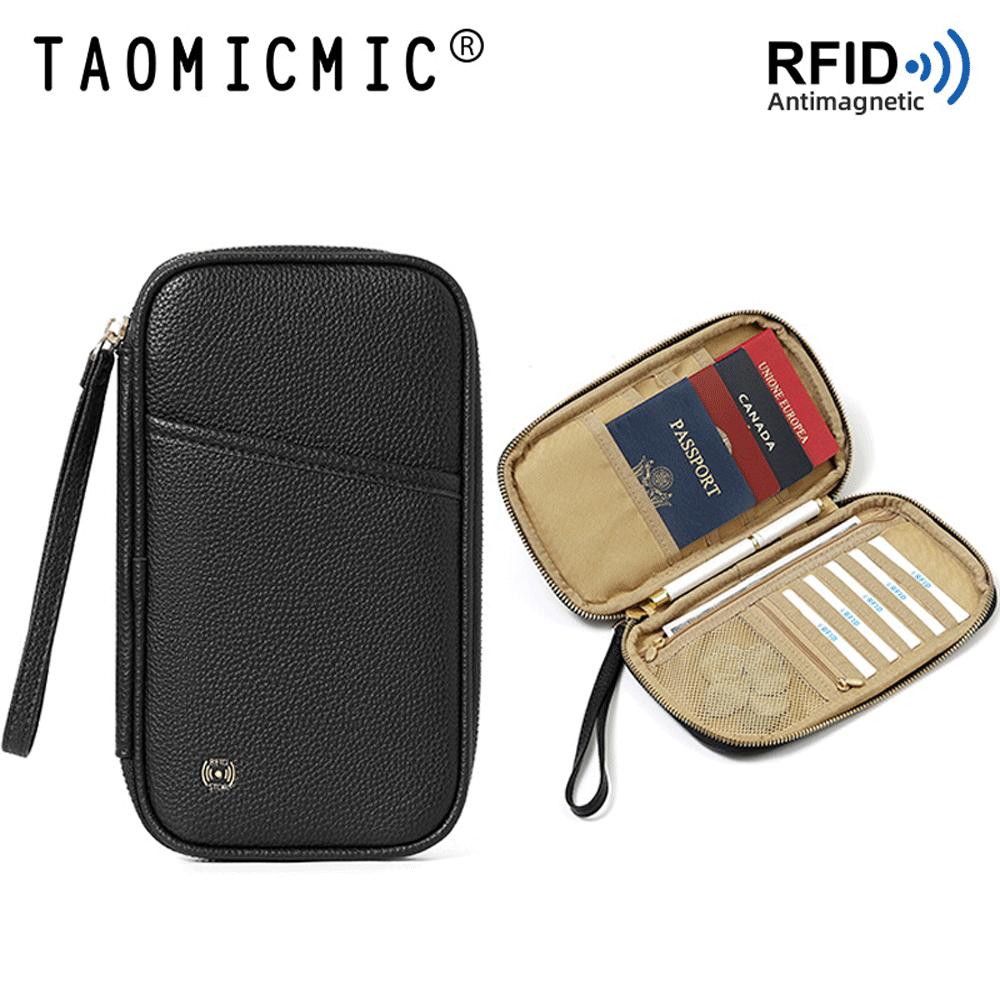 کیف پاسپورت و مدارک مسافرتی ضد سرقت چند منظوره تائومیک میک Y9186