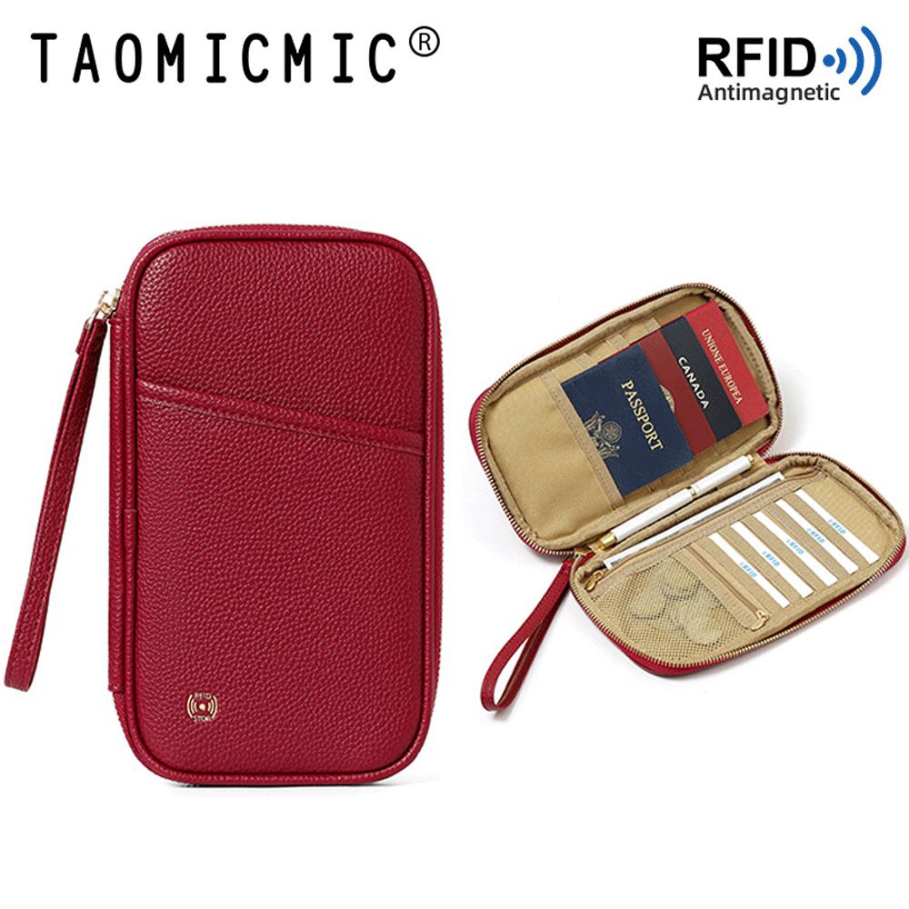 کیف پاسپورت و مدارک مسافرتی ضد سرقت چند منظوره تائومیک میک Y9186