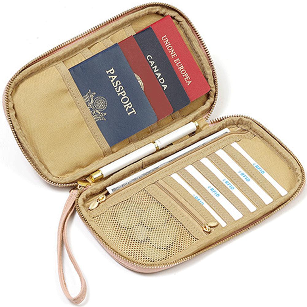 کیف پاسپورت و مدارک مسافرتی ضد سرقت چند منظوره تائومیک میک Y9186