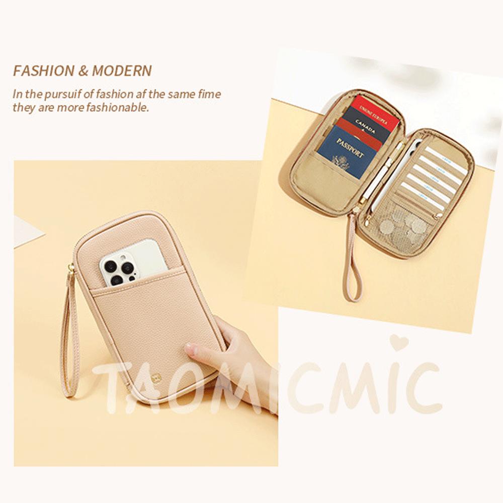 کیف پاسپورت و مدارک مسافرتی ضد سرقت چند منظوره تائومیک میک Y9186