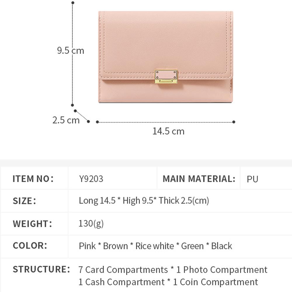 کیف پول زنانه تاشو تائومیکمیک Y9203