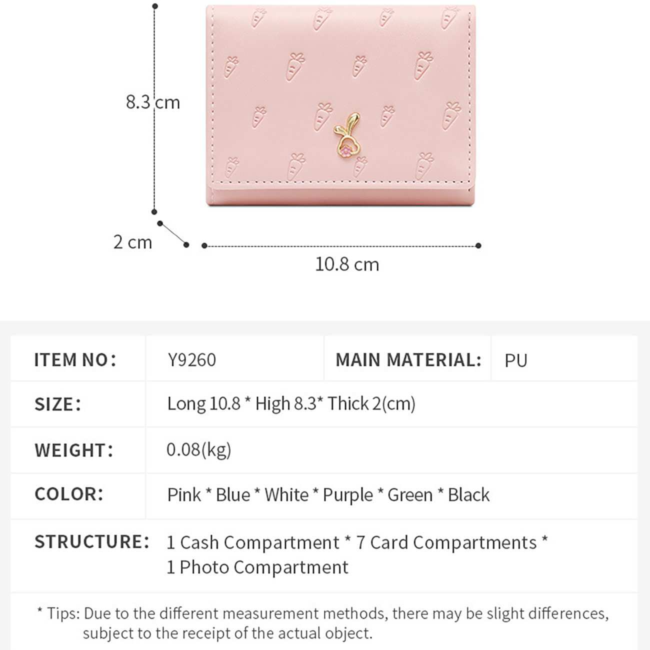 کیف پول زنانه و کیف کارت تائومیکمیک Y9260