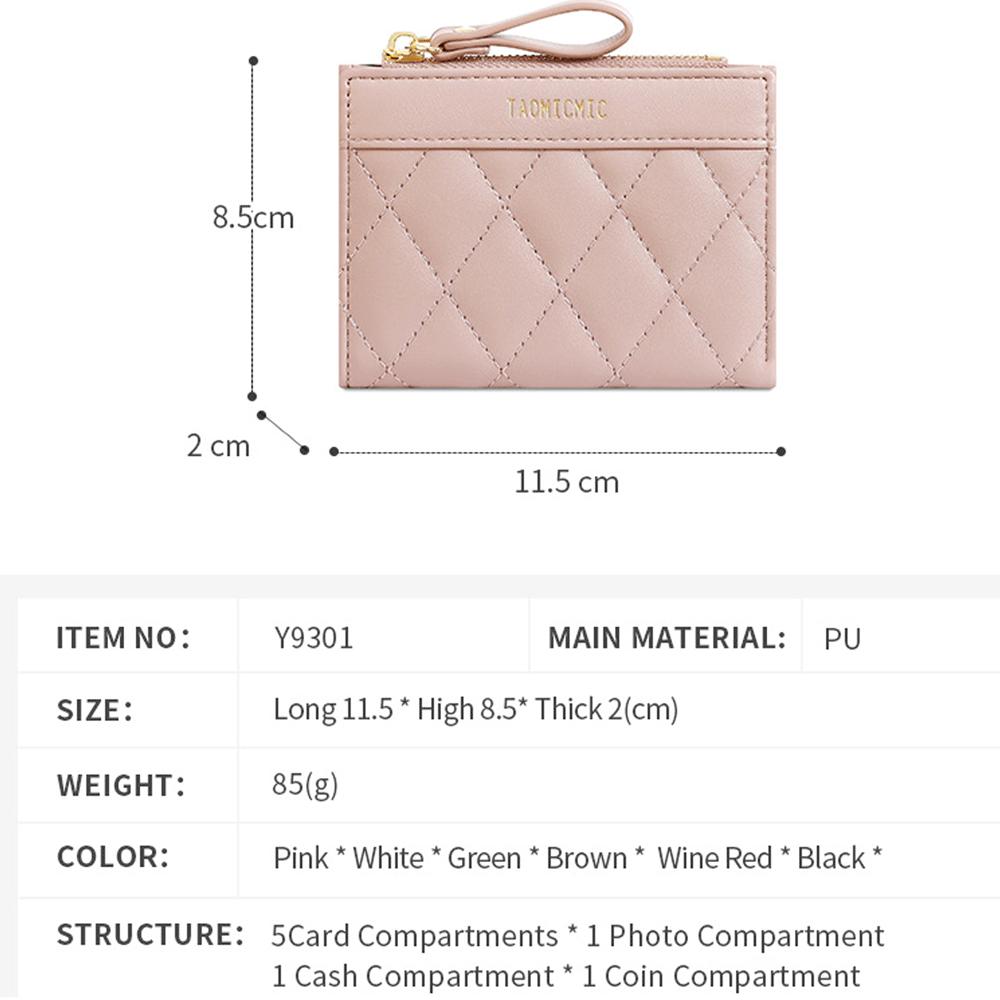 کیف پول زنانه تاشو تائومیکمیک Y9301