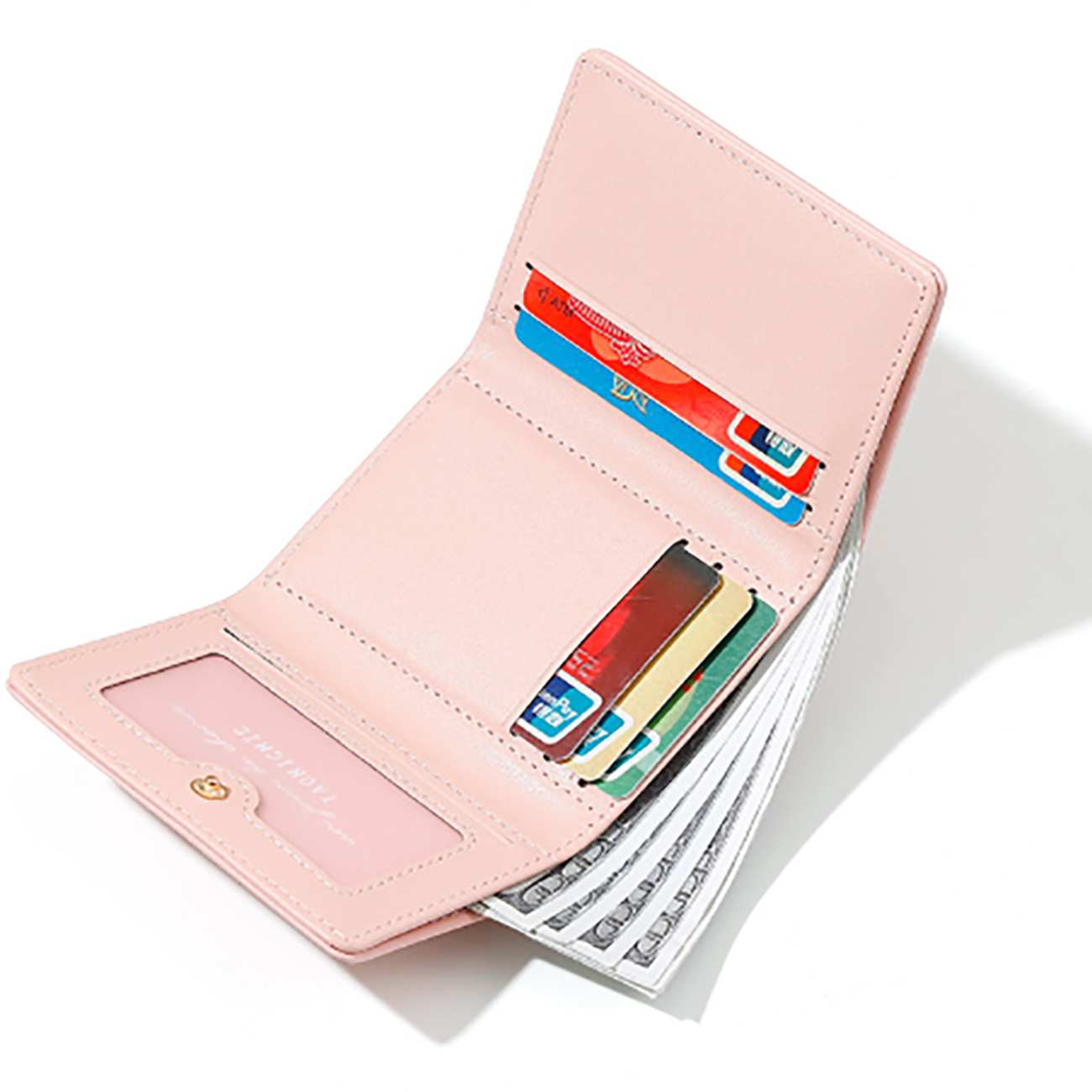 کیف پول زنانه فانتزی تاشو طرح پنجه گربه تائومیکمیک Y9286