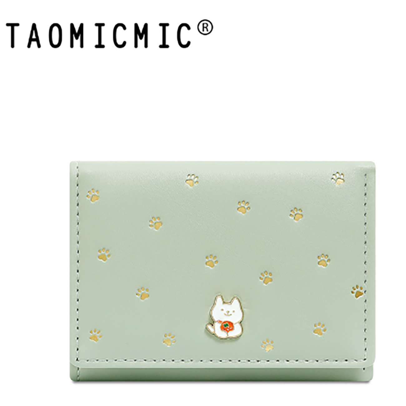 کیف پول زنانه فانتزی تاشو طرح پنجه گربه تائومیکمیک Y9286