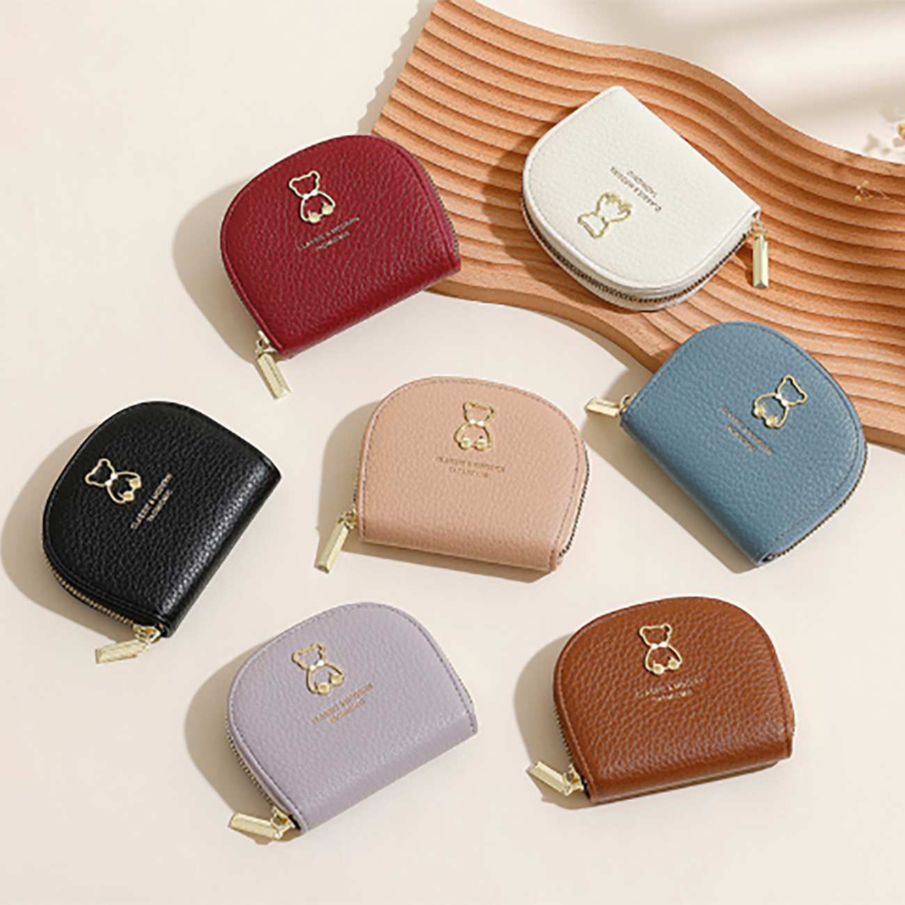 کیف پول زنانه با طرح برجسته خرس تائومیک میک Y9282