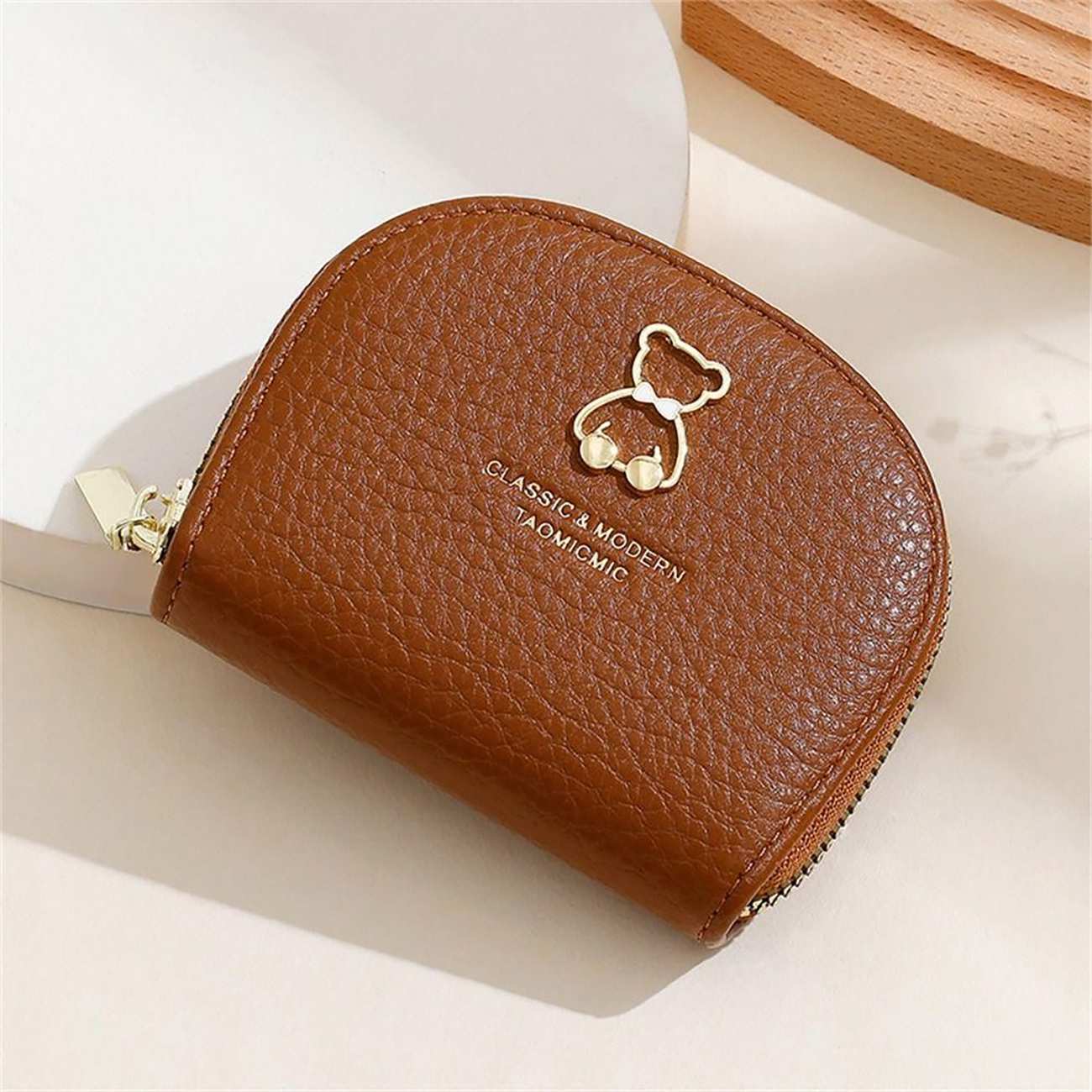 کیف پول زنانه با طرح برجسته خرس تائومیک میک Y9282