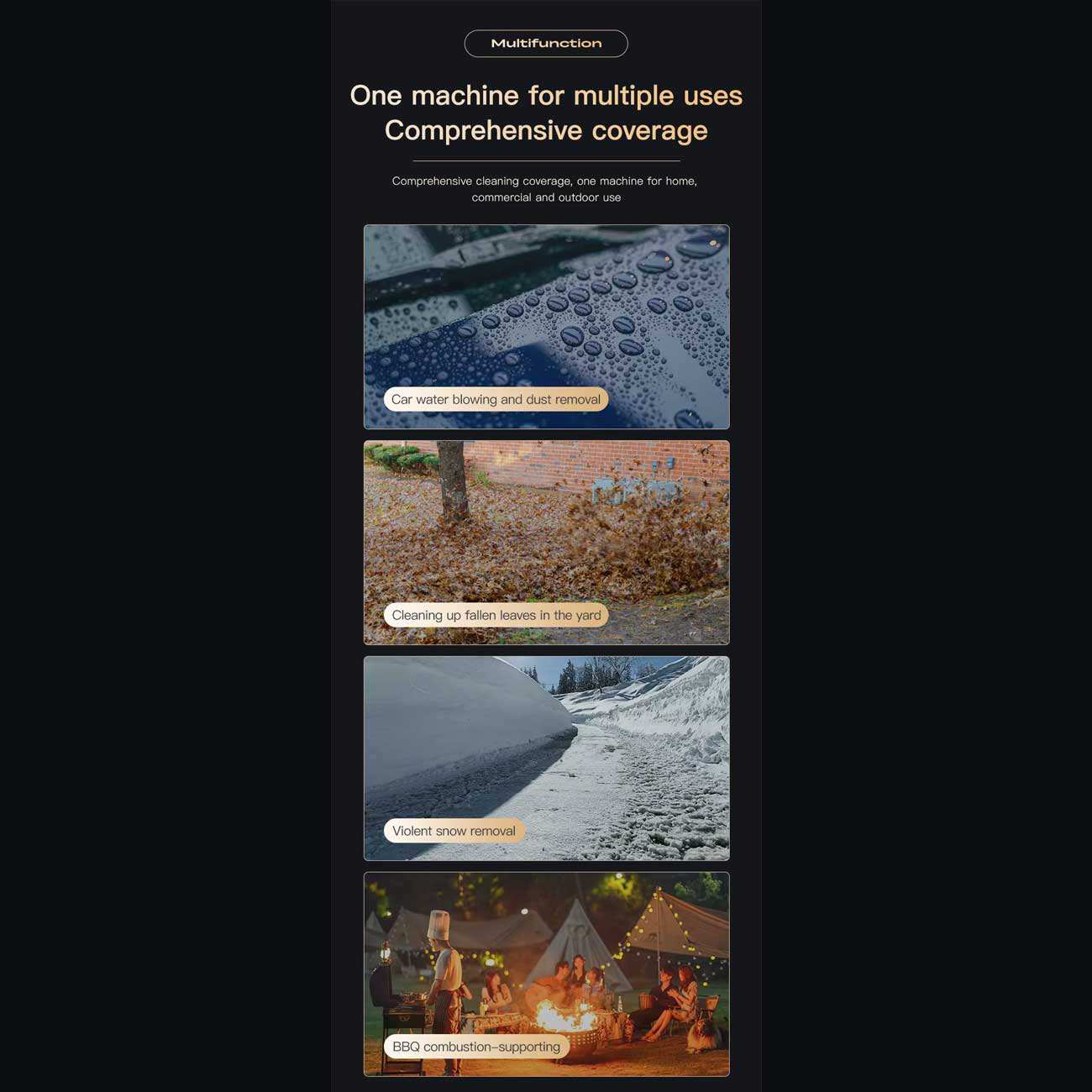 جت فن دمنده باد قوی شارژی قابل حمل TF64