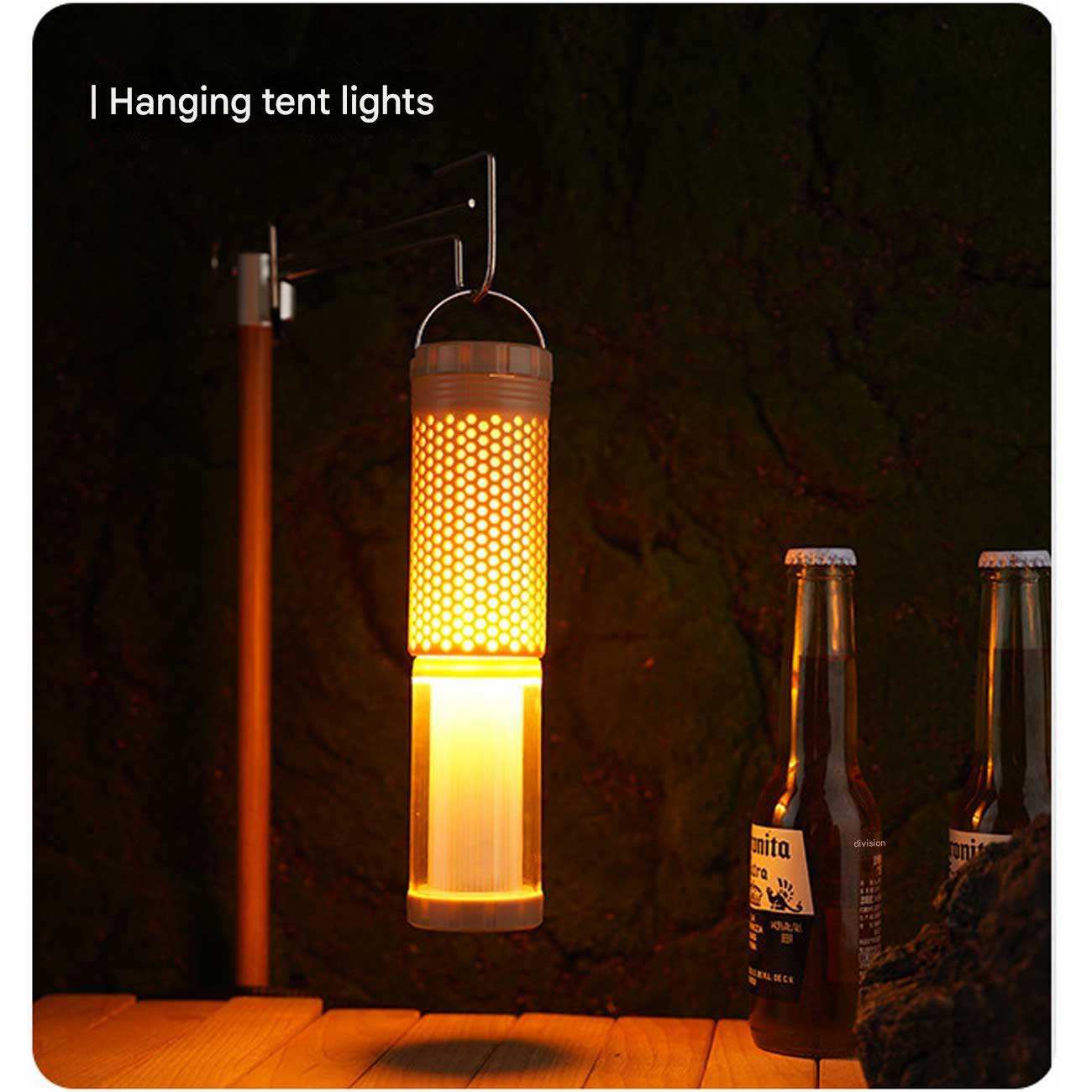 چراغ کمپینگ شارژی چند منظوره YD-2329