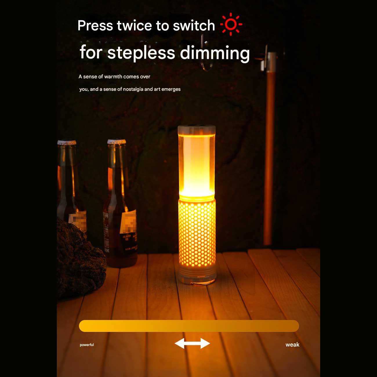 چراغ کمپینگ شارژی چند منظوره YD-2329