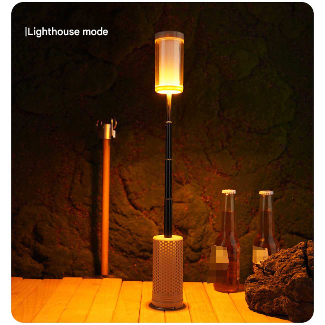 چراغ کمپینگ شارژی چند منظوره YD-2329