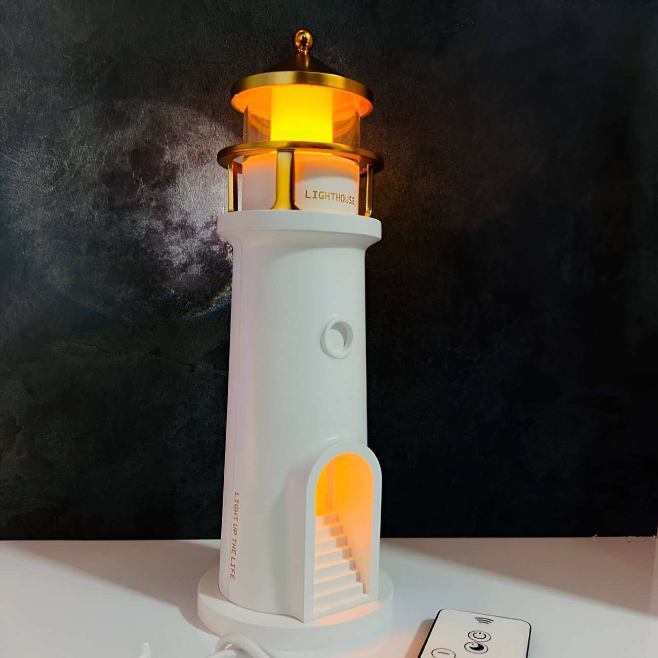 چراغ خواب، اسپیکر و پروژکتور فانوس دریایی سنسوردار MG-008