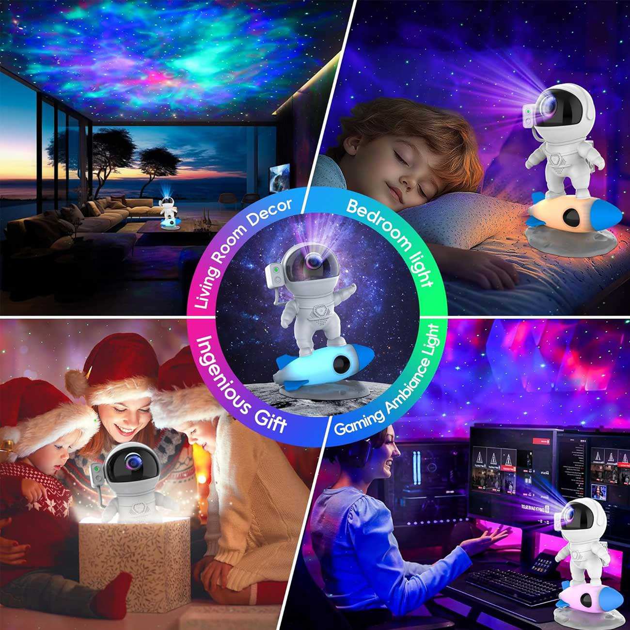 پروژکتور آسمان و ستاره طرح فضانورد BL-HJ07