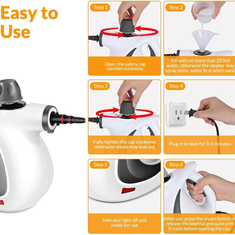 بخارشوی خانگی پرقدرت JQ-399