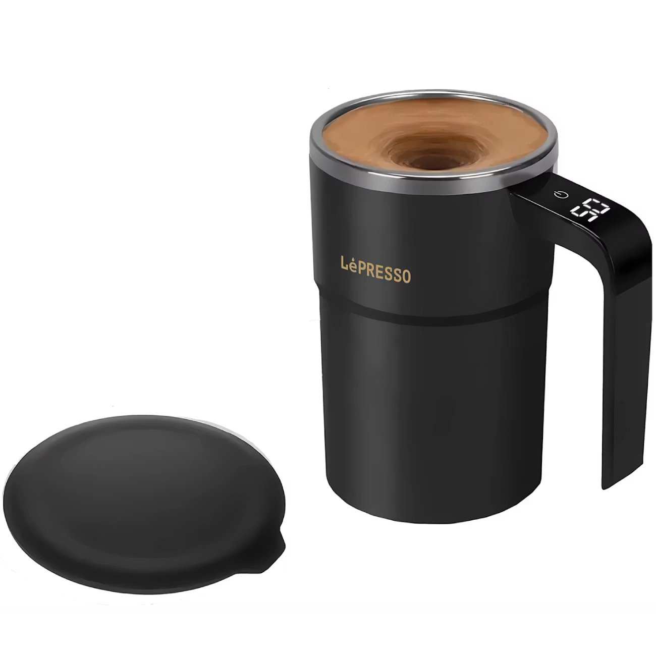 ماگ همزندار مغناطیسی خودکار شارژی 380 میلیلیتری لپرسو LPCFFM0018