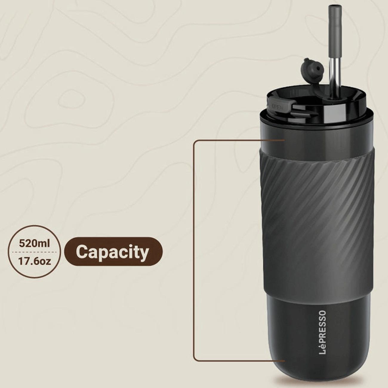 ماگ فیلتردار 520 میلیلیتر نوشیدنی سرد و گرم لپرسو LPCM520