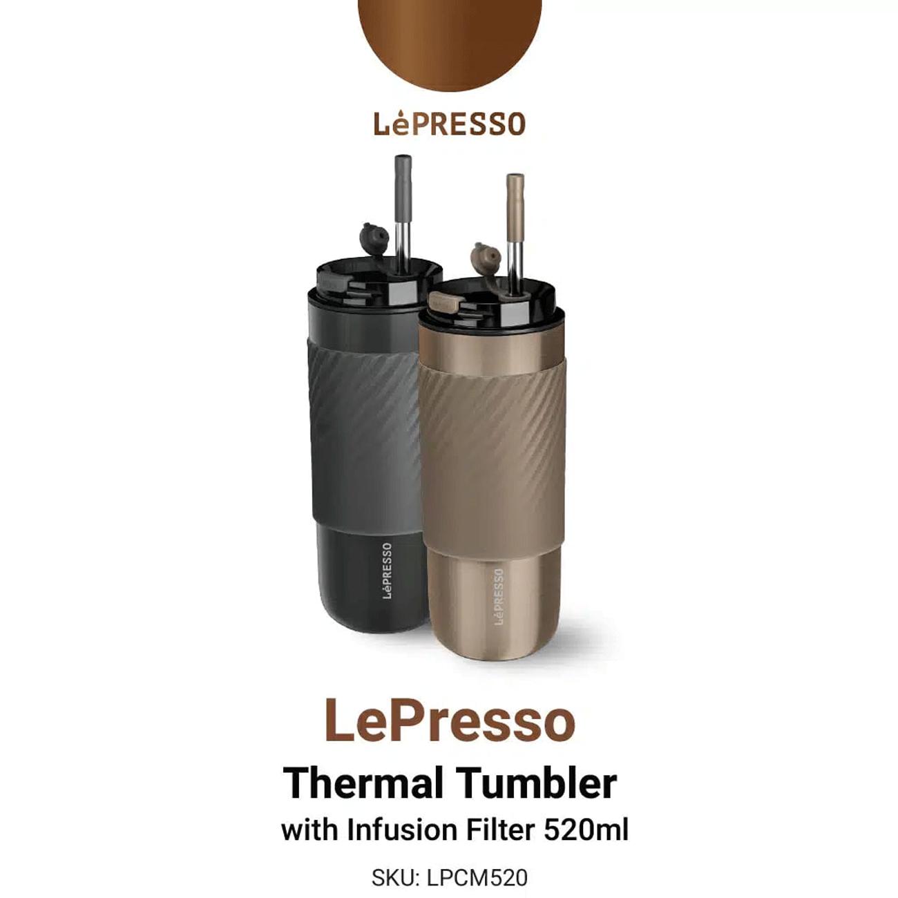ماگ فیلتردار 520 میلیلیتر نوشیدنی سرد و گرم لپرسو LPCM520