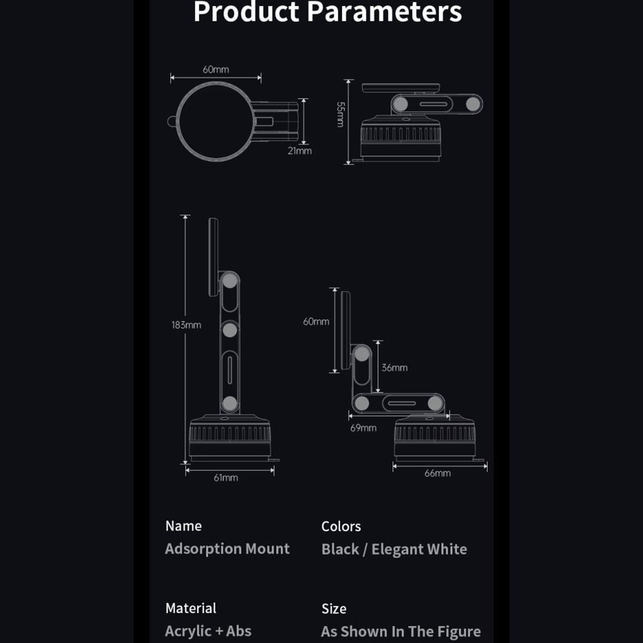 هولدر مگنتی گوشی موبایل داخل خودرو بونروی X51