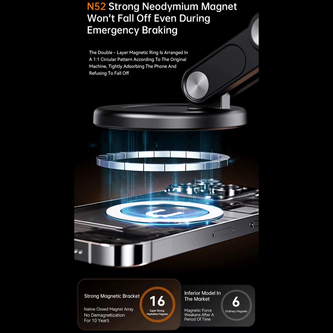 هولدر مگنتی گوشی موبایل داخل خودرو بونروی X51