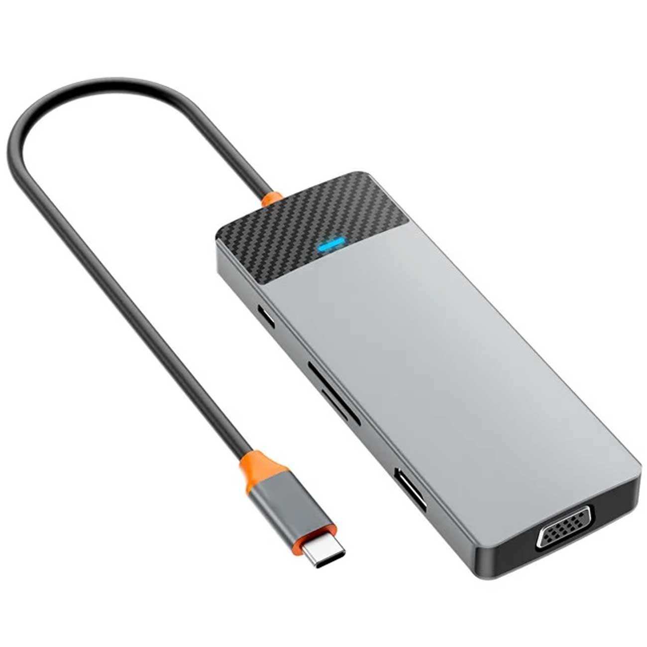 هاب تایپ سی 9 پورت ویوو A921HV