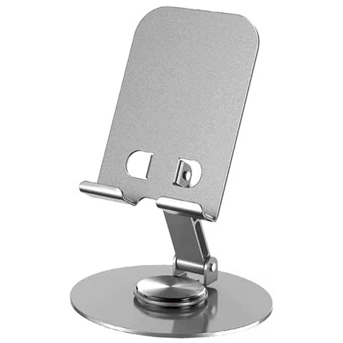 هولدر گوشی موبایل و تبلت رومیزی فلزی تاشو با چرخش 360 درجه ویوو ZM-014