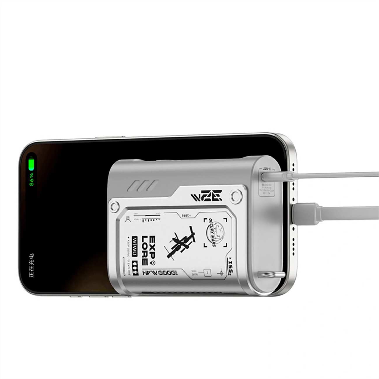 پاوربانک 10000 تایپ C و یواسبی 35 وات ویوو WI-P026