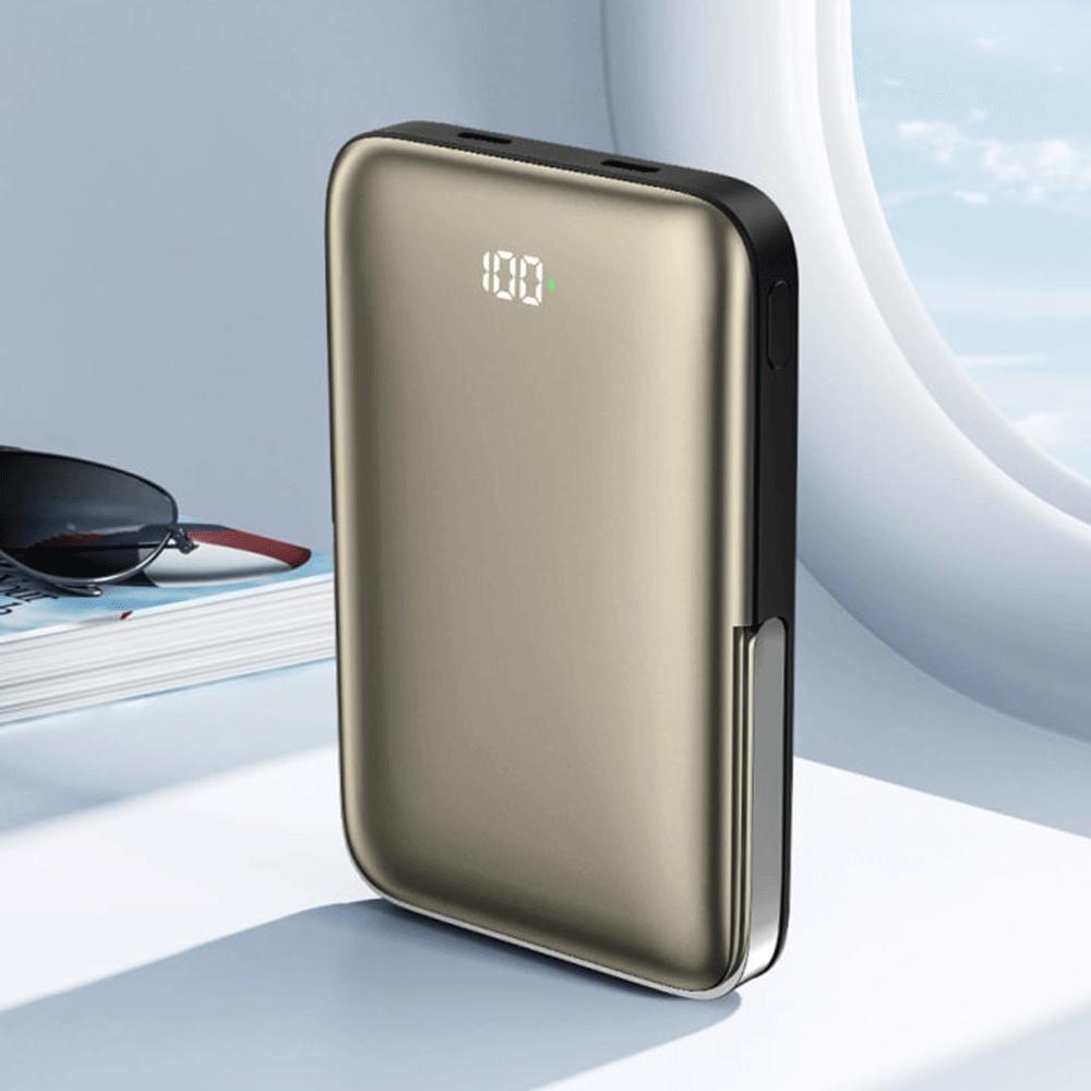 پاوربانک مگنتی 10000 میلیآمپر 15 وات، شارژر بیسیم اپلواچ 2.5 وات و تایپسی ویوو Wi-P018