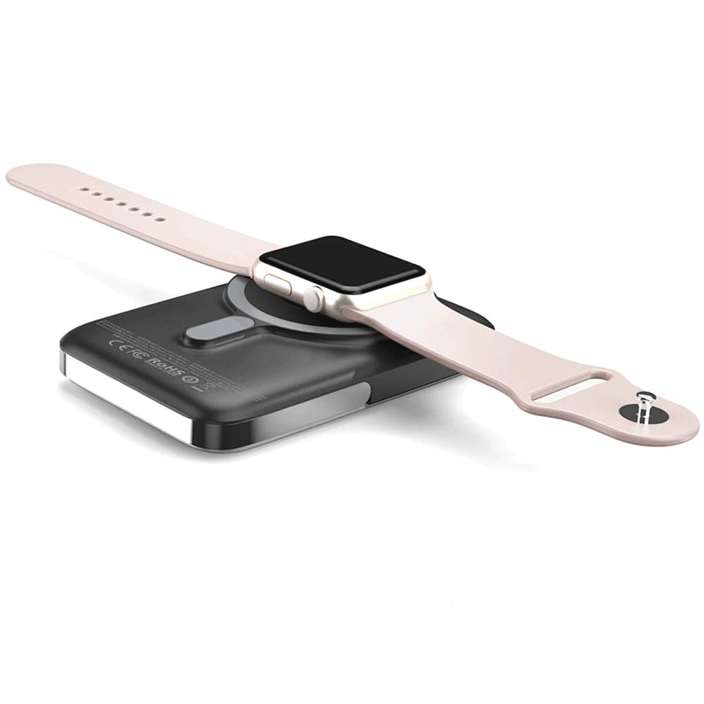 پاوربانک مگنتی 10000 میلیآمپر 15 وات، شارژر بیسیم اپلواچ 2.5 وات و تایپسی ویوو Wi-P018