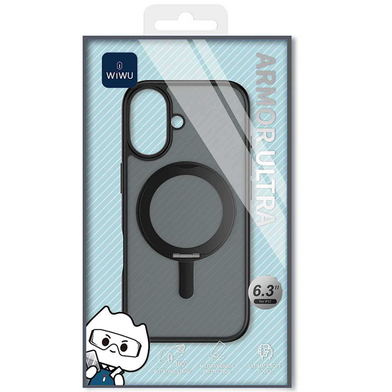 قاب مگسیف شفاف گوشی آیفون 16 ویوو FGG-202