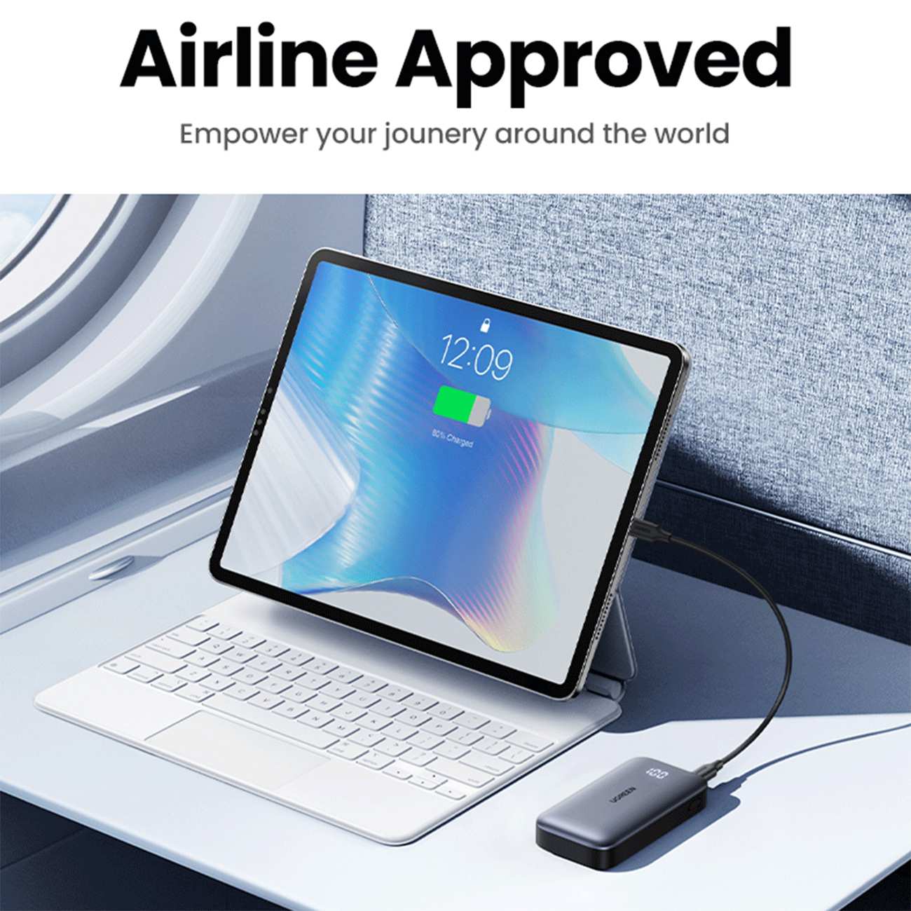 پاوربانک 10000 شارژ سریع تایپسی و یواسبی 30 وات یوگرین PB501 25189