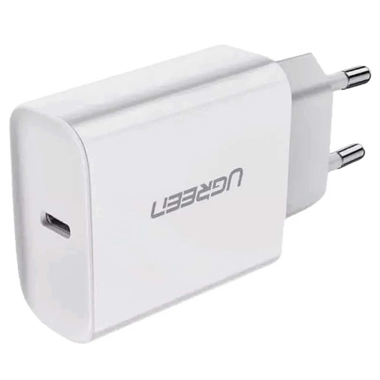 شارژر دیواری تایپ سی فست 20 وات یوگرین CD137 60450