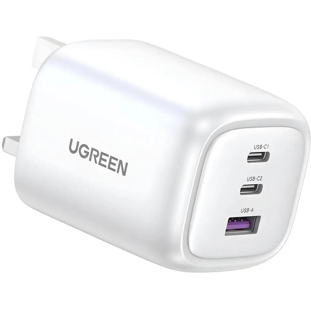 شارژر دیواری تایپ سی و یو اس بی 65 وات یوگرین CD306 15335