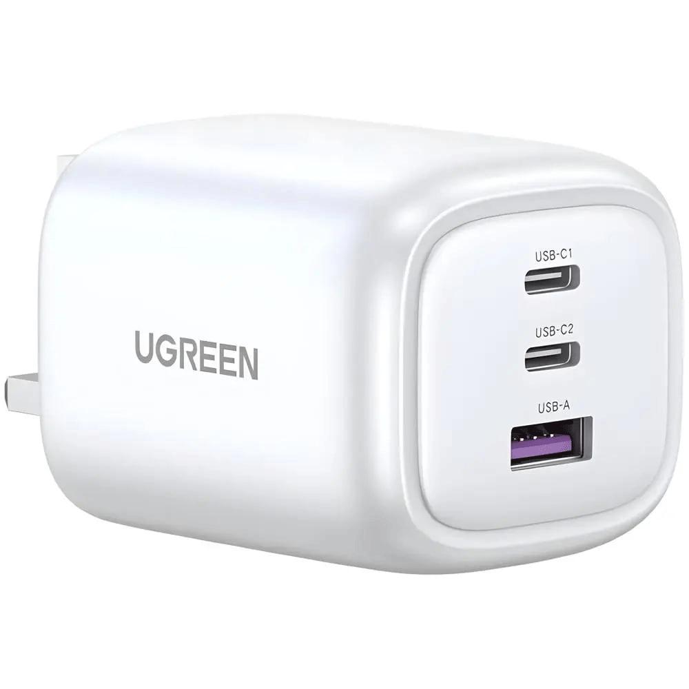 شارژر دیواری تایپ سی و یو اس بی 65 وات یوگرین CD306 15335