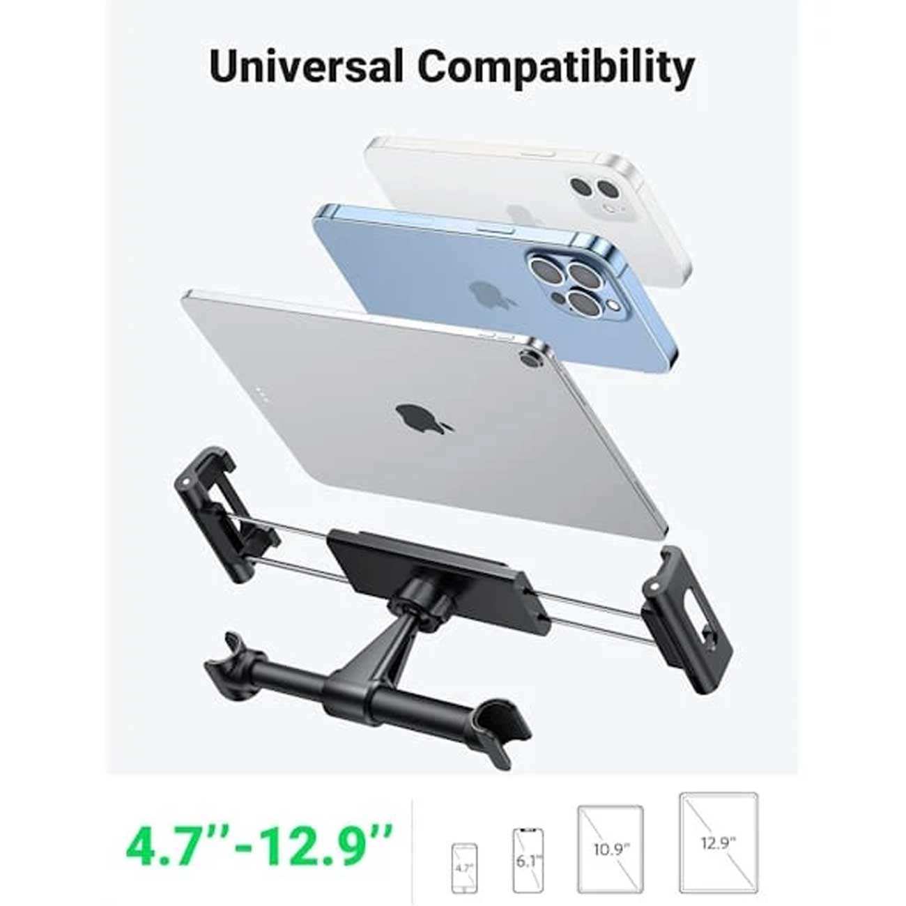 هولدر موبایل و تبلت صندلی عقب خودرو یوگرین LP160 60108