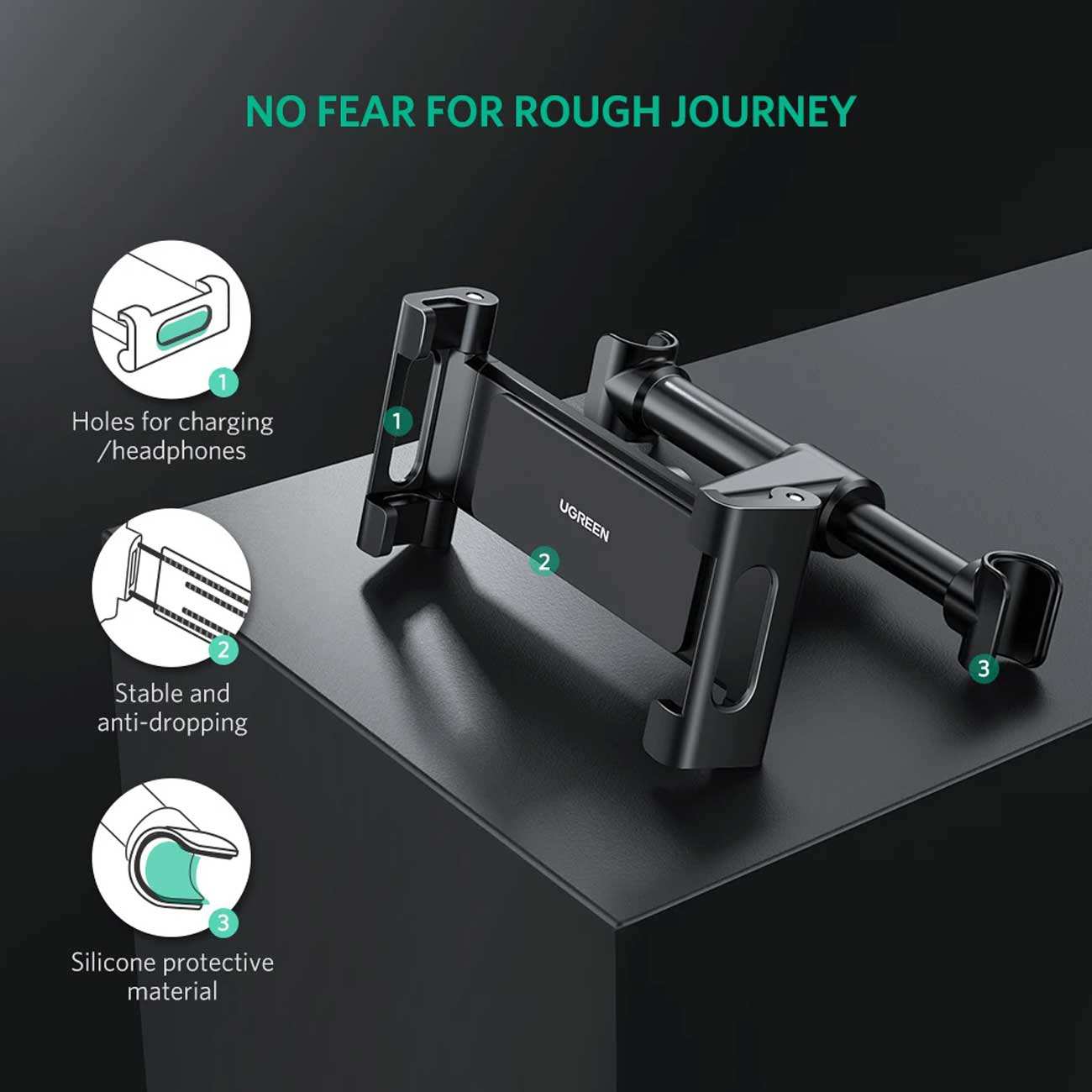 هولدر موبایل و تبلت صندلی عقب خودرو یوگرین LP160 60108