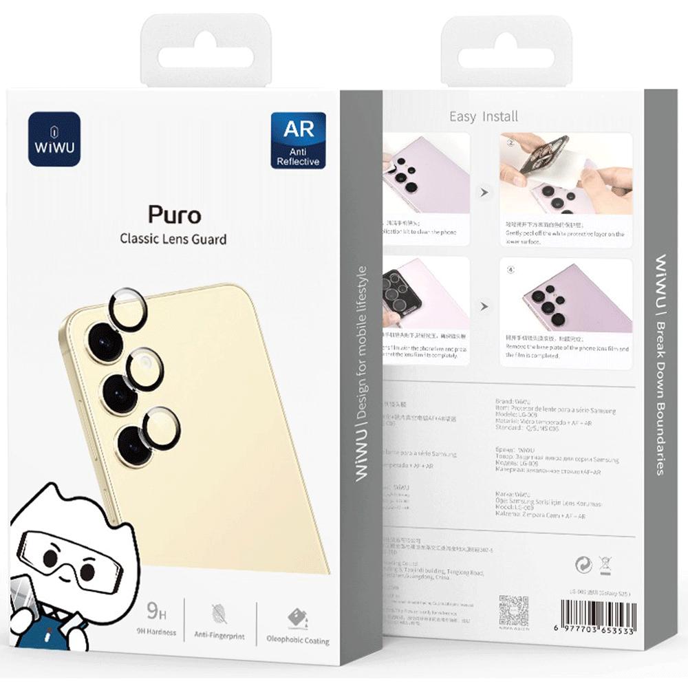 محافظ رینگی لنز دوربین گلکسی S25 سامسونگ ویوو LG-009