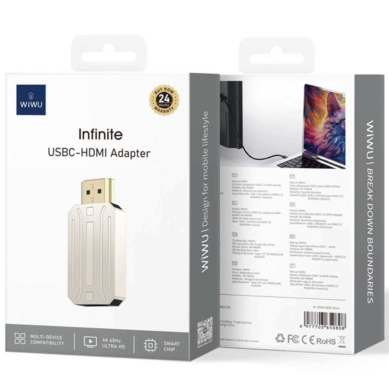 مبدل تایپ سی به اچدیامآی ویوو Wi-HB004