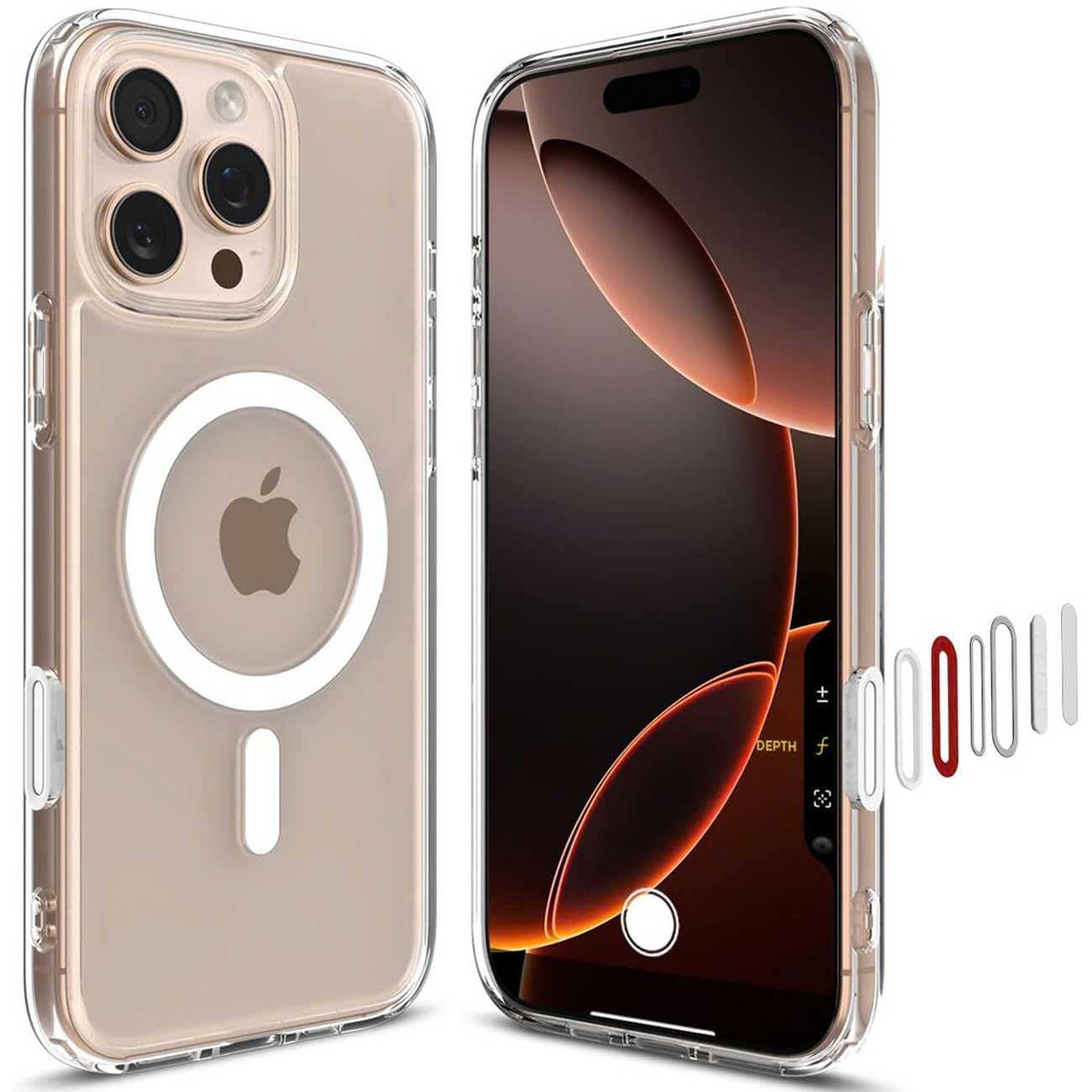 قاب مگسیف شفاف آیفون 16 پرو ویوو MCC-102