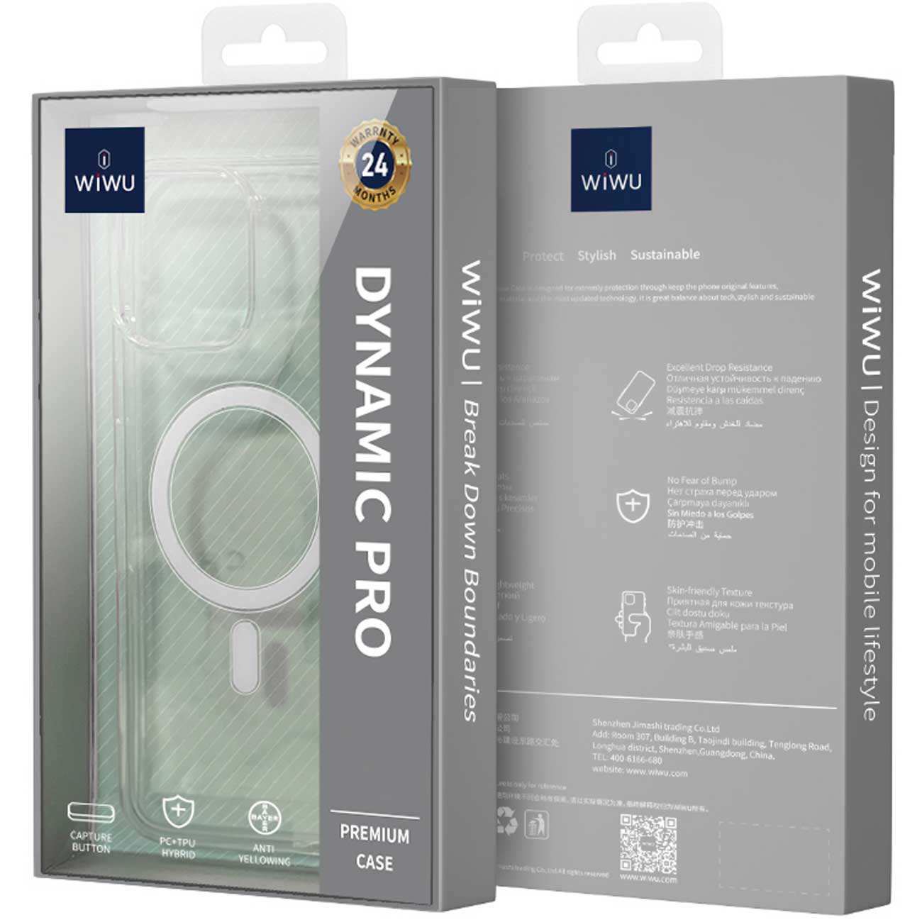 قاب مگسیف شفاف آیفون 16 پرو ویوو MCC-102