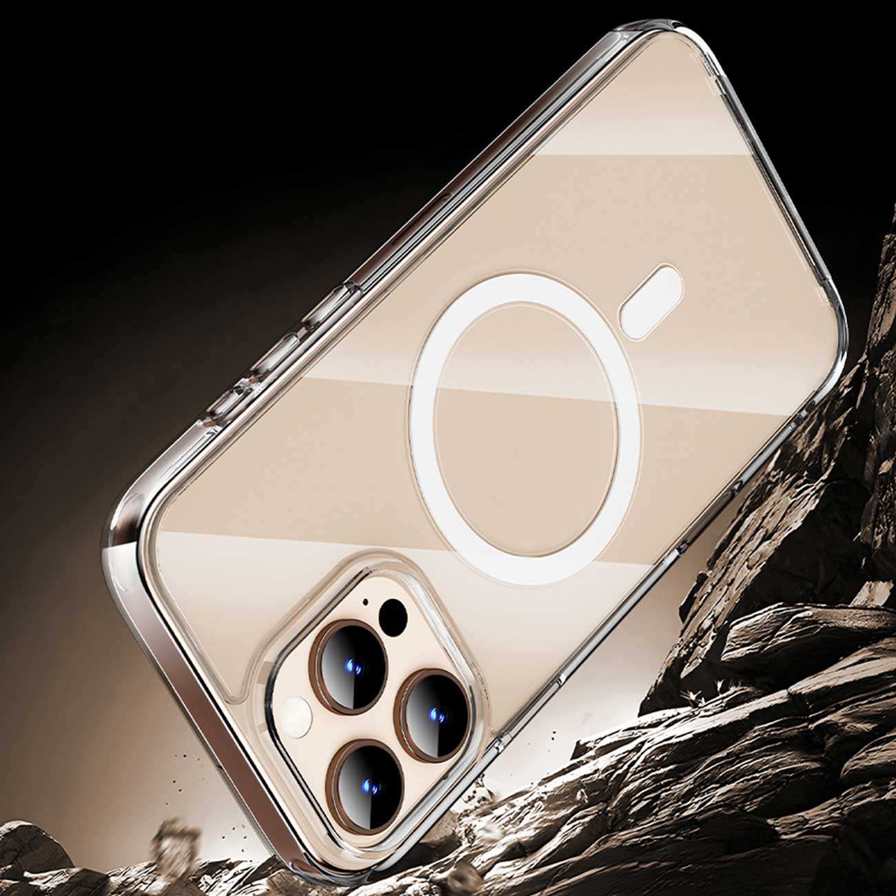 قاب مگسیف شفاف آیفون 16 پرو ویوو MCC-102