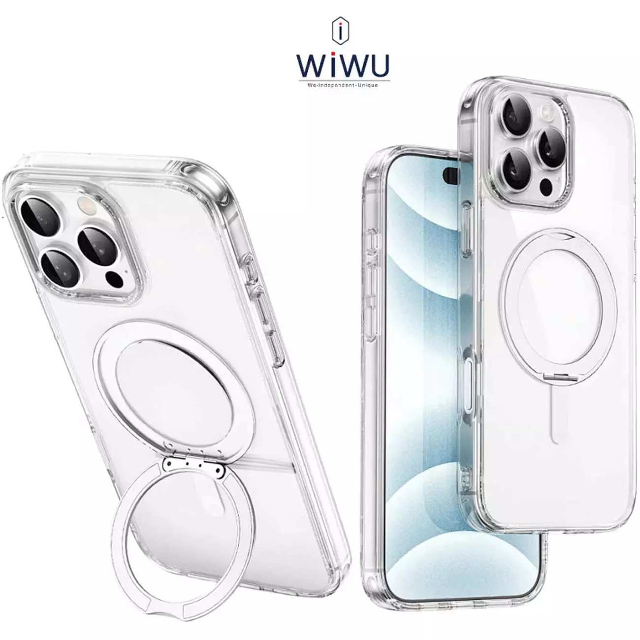 قاب مگنتی شفاف گوشی آیفون 16 پرو ویوو MCC-201