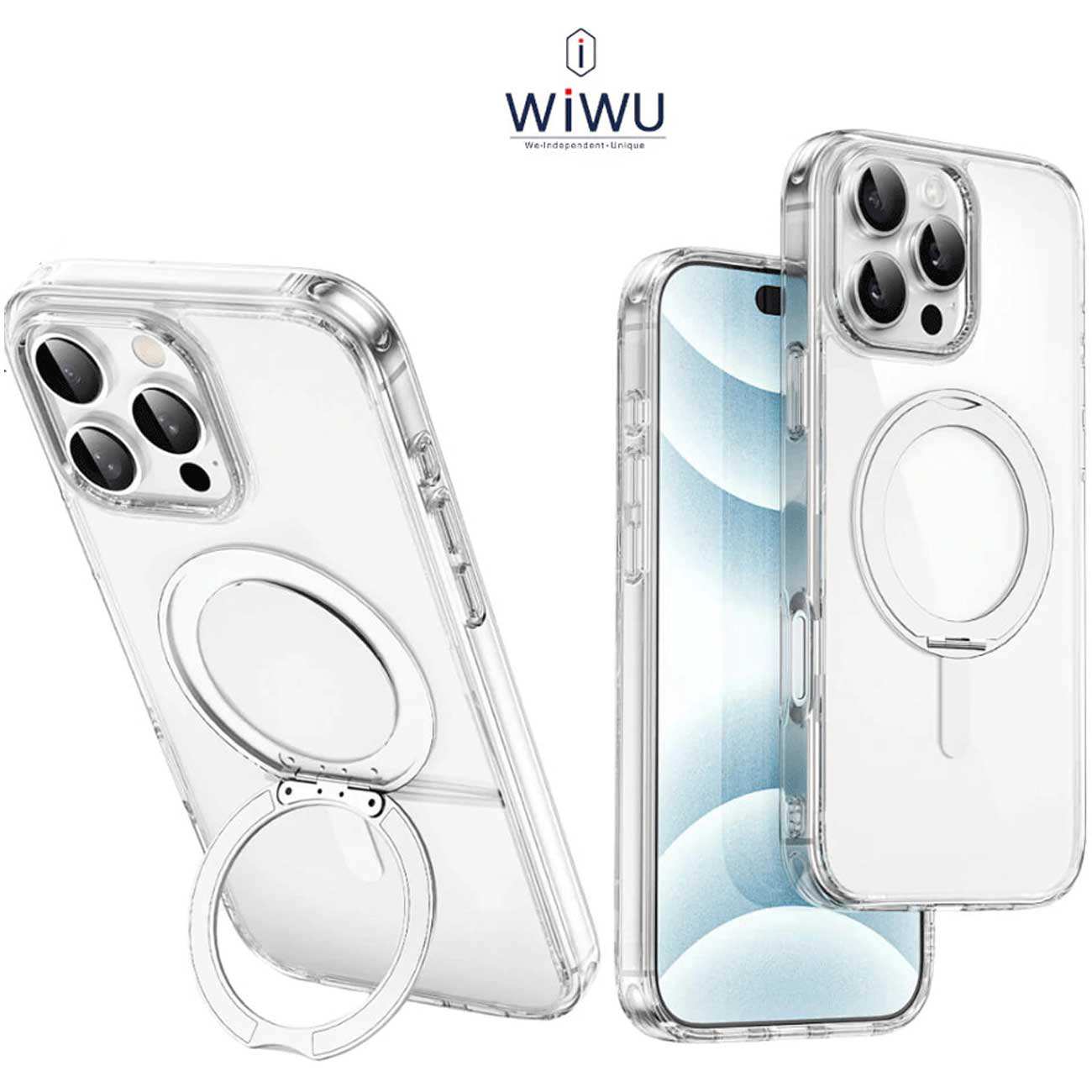 قاب مگسیف شفاف گوشی آیفون 16 پرومکس ویوو MCC-201