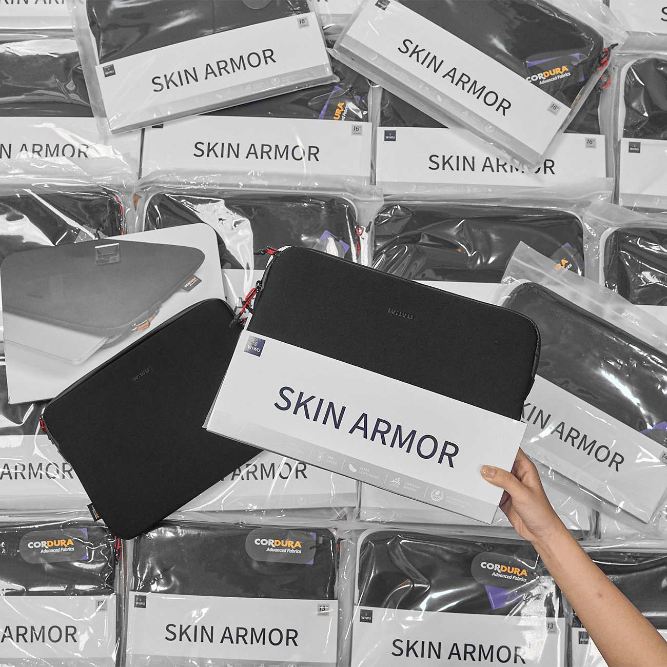 کیف محافظ لپتاپ و مکبوک 16 اینچی ویوو Skin Armor Sleeve