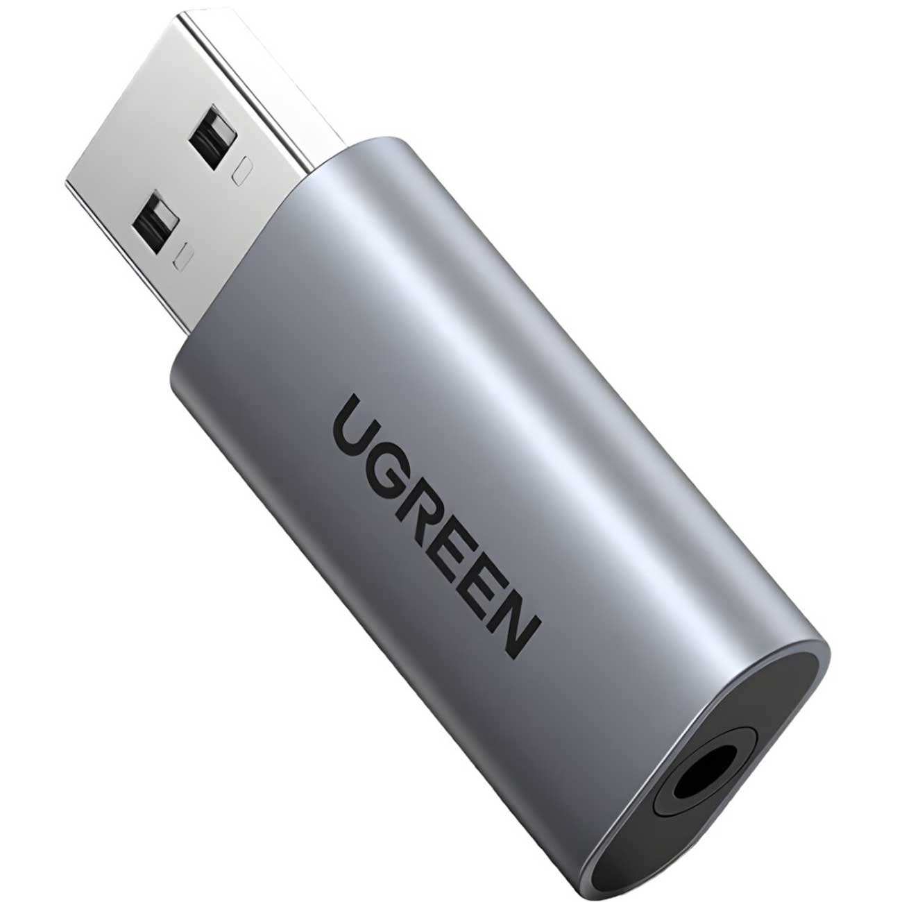 مبدل صدای USB به جک 3.5 میلی متری یوگرین CM383 80864