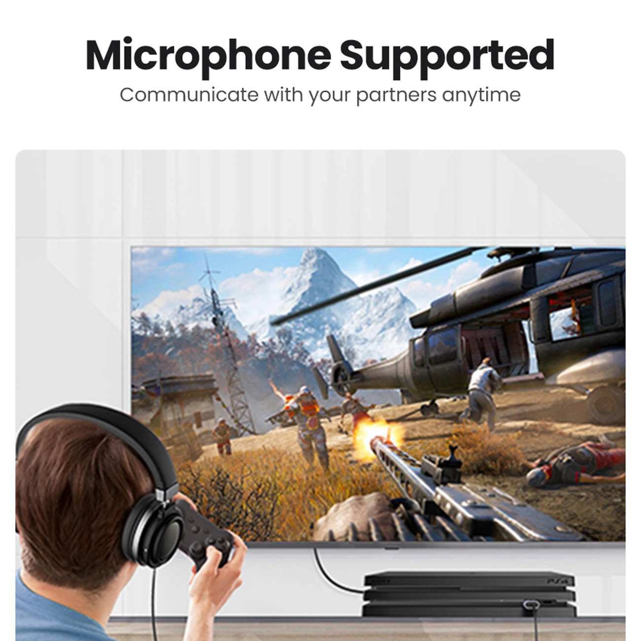 مبدل صدای USB به جک 3.5 میلی متری یوگرین CM383 80864