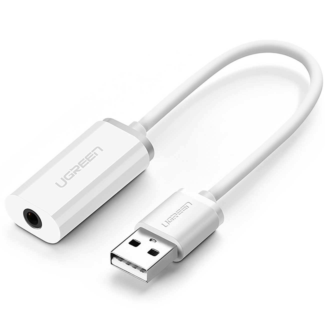 کابل انتقال صدای USB به جک 3.5 میلی متری یوگرین US206 30712