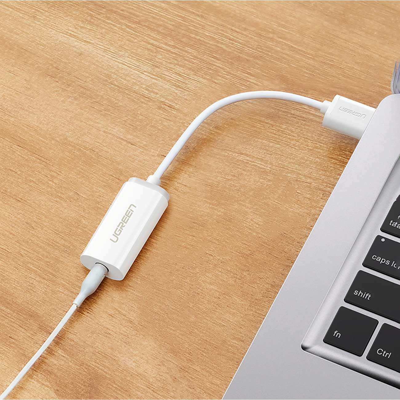 کابل انتقال صدای USB به جک 3.5 میلی متری یوگرین US206 30712