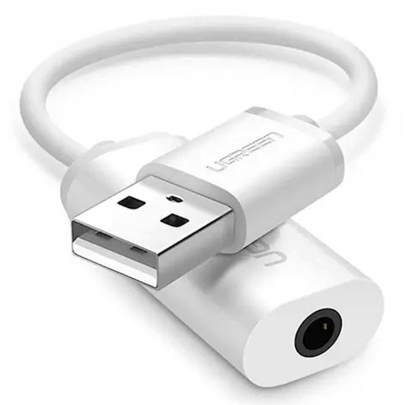 کابل انتقال صدای USB به جک 3.5 میلی متری یوگرین US206 30712